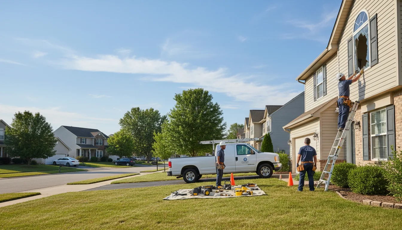 Expert window installer providing residential service in England, AR